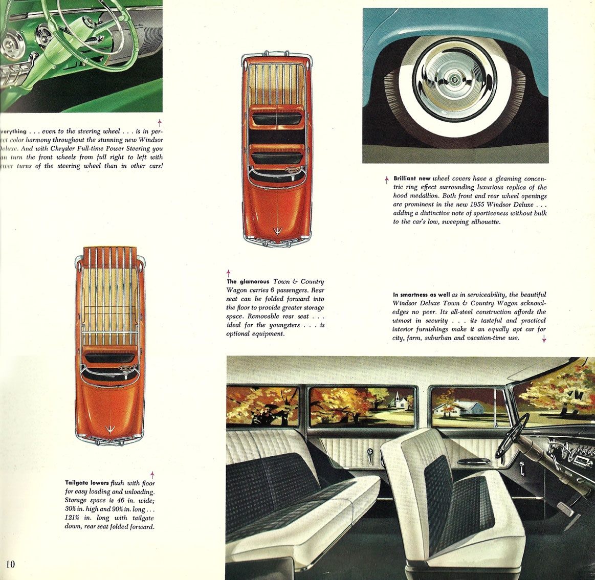 1955 Chrysler Windsor Deluxe Brochure
